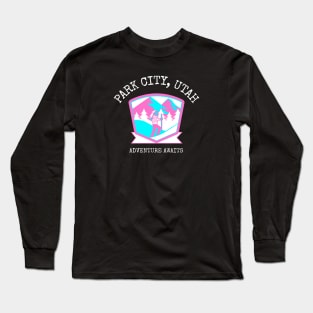 Park City, Utah Skiing Long Sleeve T-Shirt